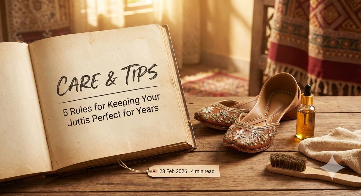 5 Rules for Keeping Your Juttis Perfect for Years